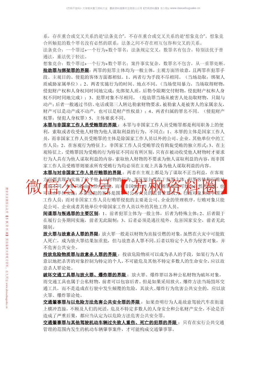 刑法分论